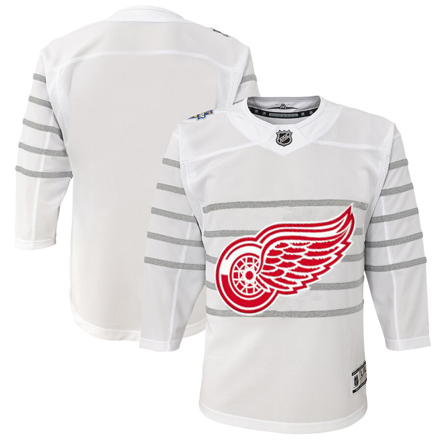 Cheap Youth Detroit Red Wings White 2020 NHL All-Star Game Premier Jersey
